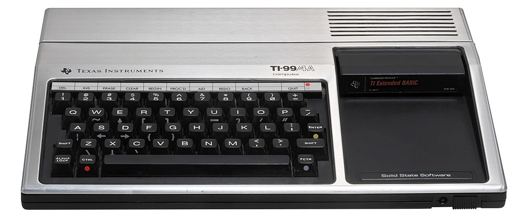 Image of a TI-99 Computer.